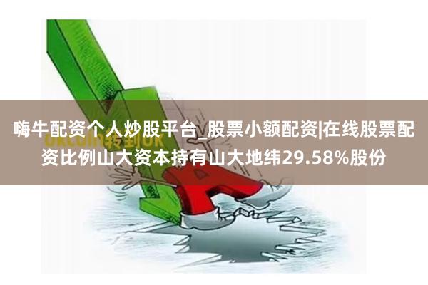 嗨牛配资个人炒股平台_股票小额配资|在线股票配资比例山大资本